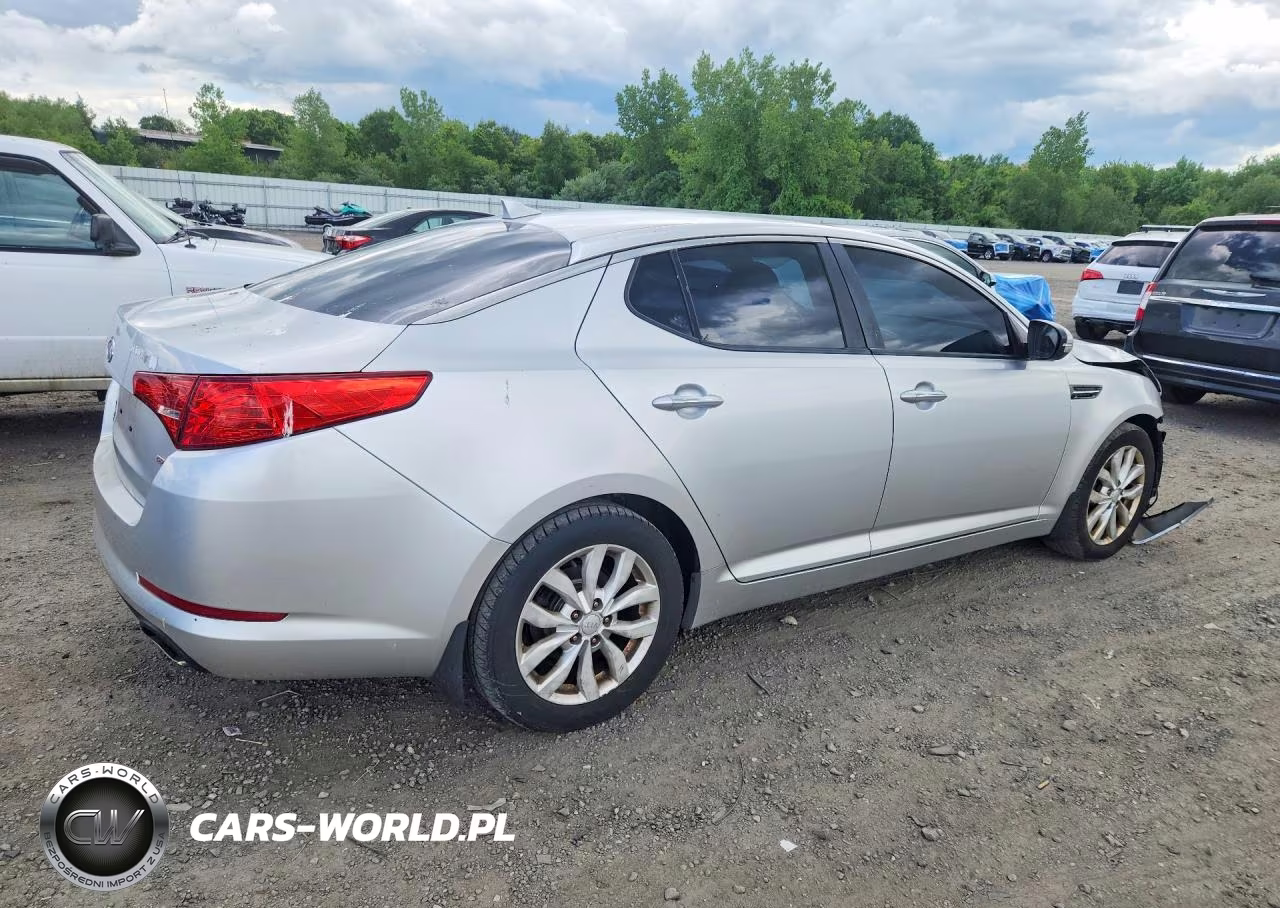 2012 Kia Optima Lx VIN:KNAGM4A74C5283691 - 3