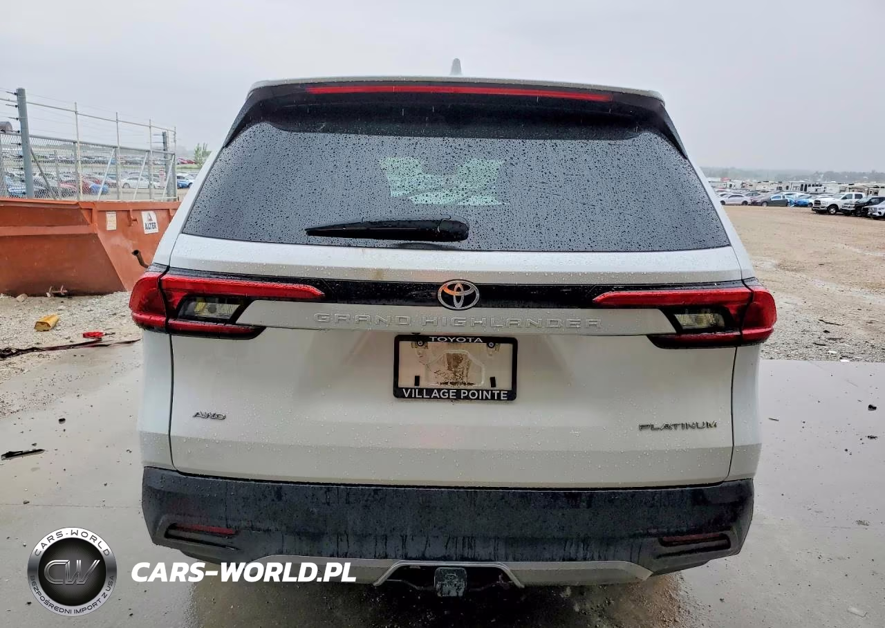 2024 Toyota Grand Highlander Platinum VIN:5TDAAAB57RS050064 - 6
