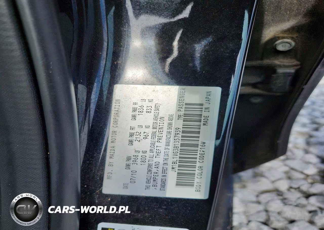 2011 Mazda 3 I VIN:JM1BL1VG3B1357939 - 12