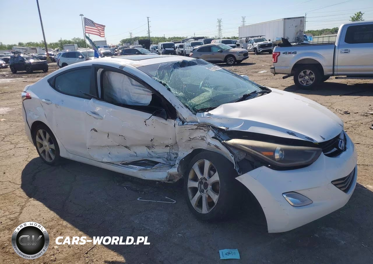 2011 Hyundai Elantra Limited VIN:5NPDH4AE4BH056329 - 4