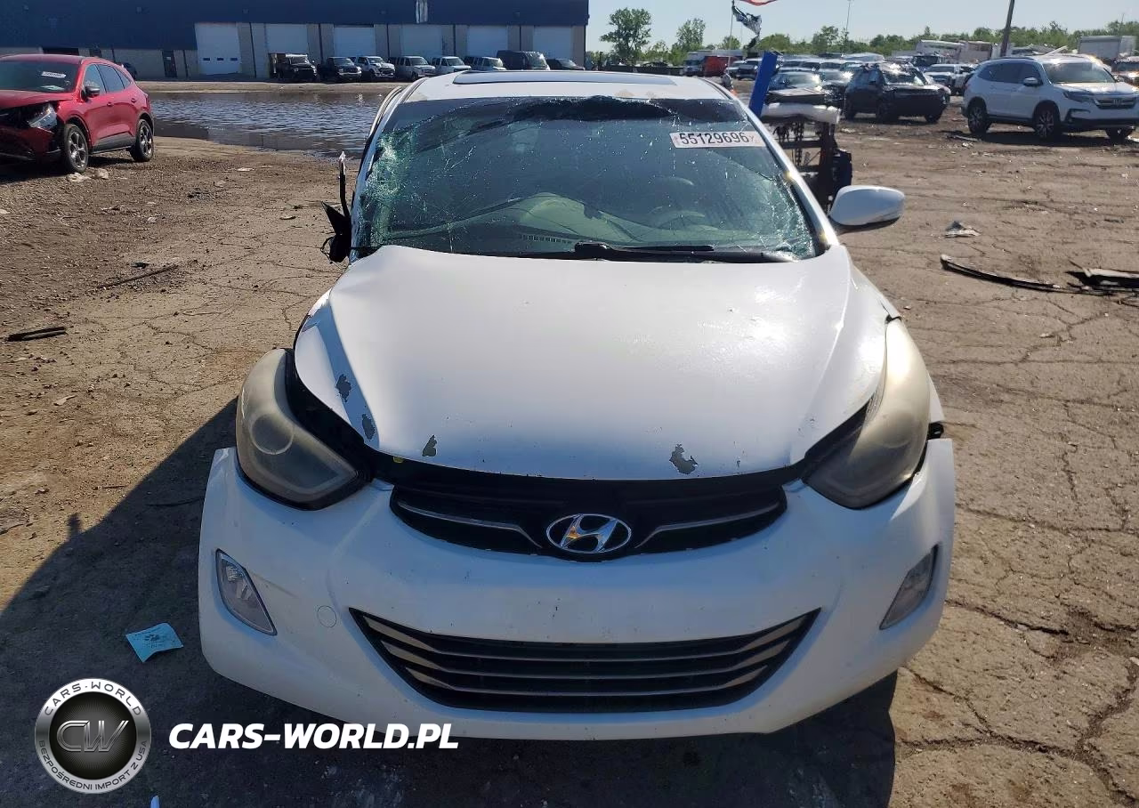 2011 Hyundai Elantra Limited VIN:5NPDH4AE4BH056329 - 5