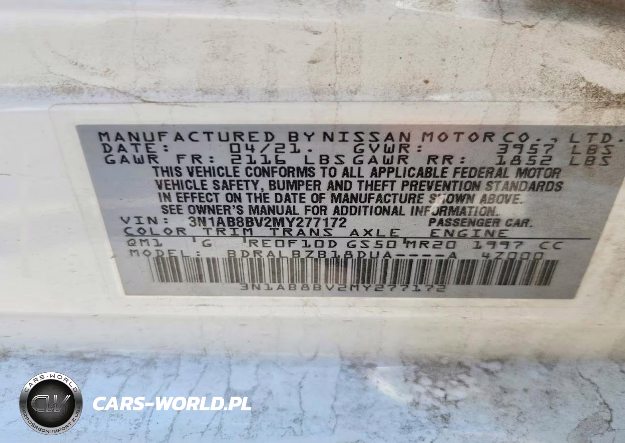 2021 Nissan Sentra S VIN:3N1AB8BV2MY277172 - 13