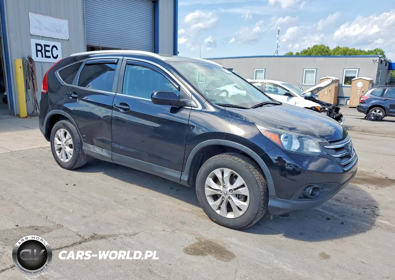 2013 Honda Cr-V Exl VIN:2HKRM4H75DH673587 - 4