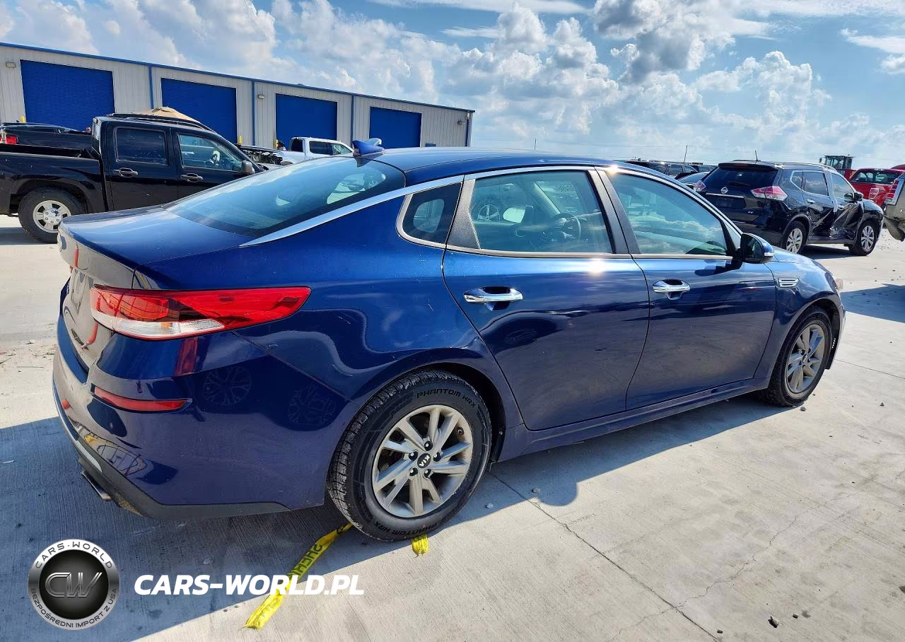 2019 Kia Optima Lx VIN:5XXGT4L30KG348482 - 3