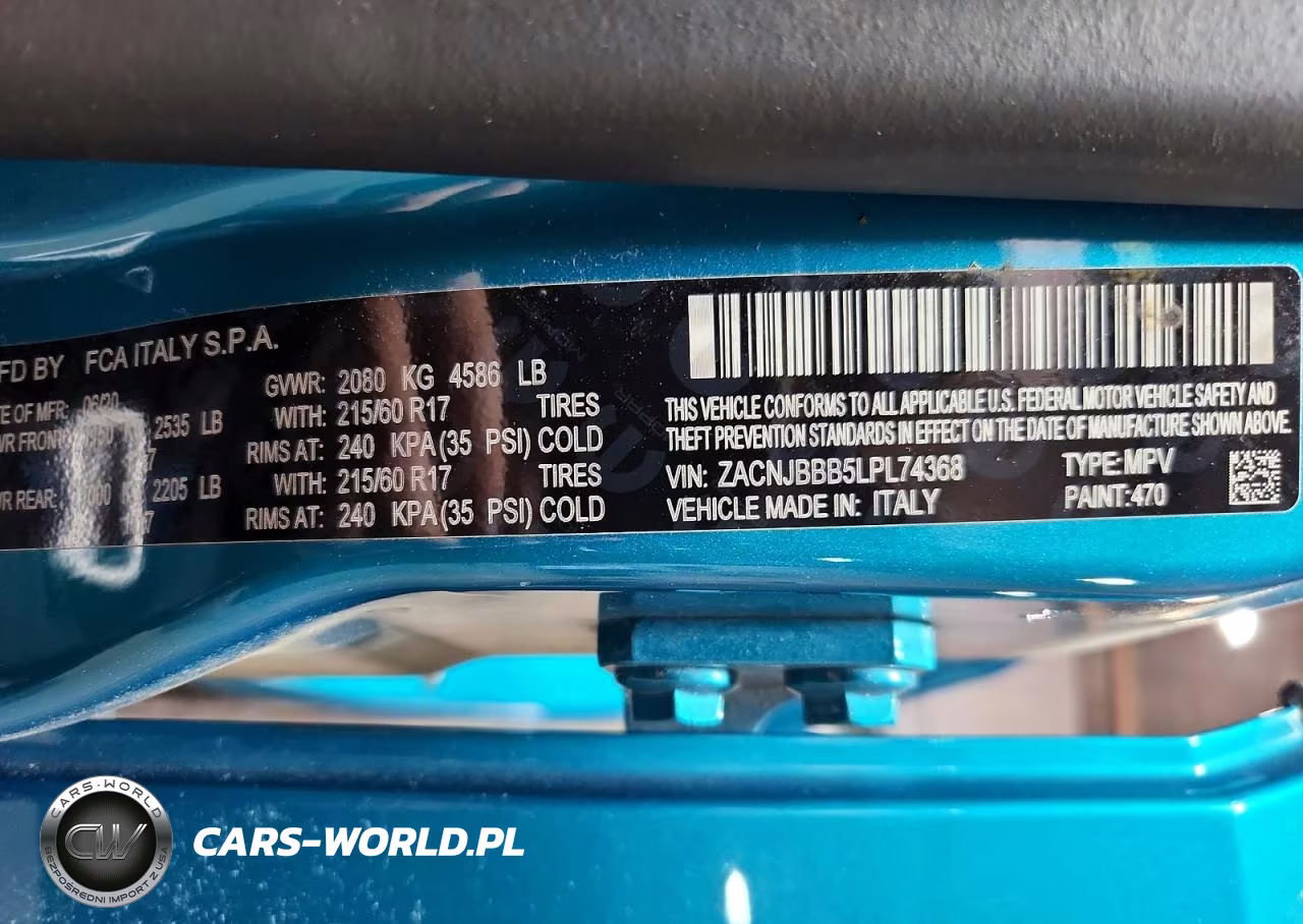 2020 Jeep Renegade Latitude VIN:ZACNJBBB5LPL74368 - 12