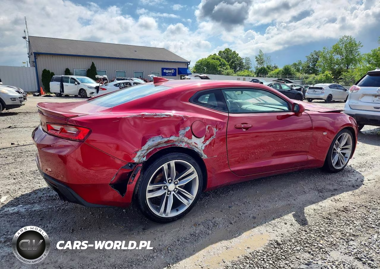 2018 Chevrolet Camaro Lt VIN:1G1FB1RS7J0108950 - 3