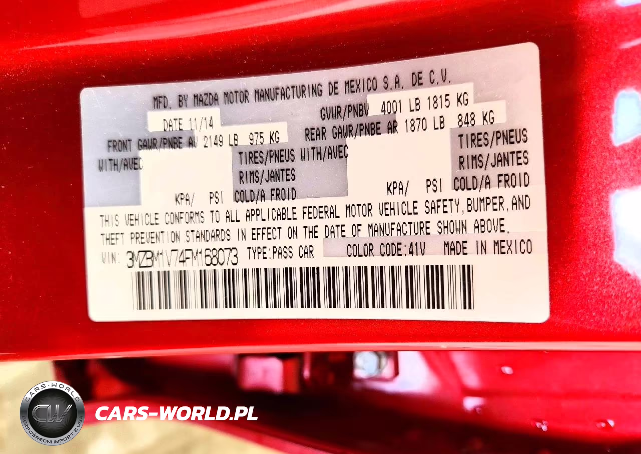 2015 Mazda 3 Touring VIN:3MZBM1V74FM168073 - 12