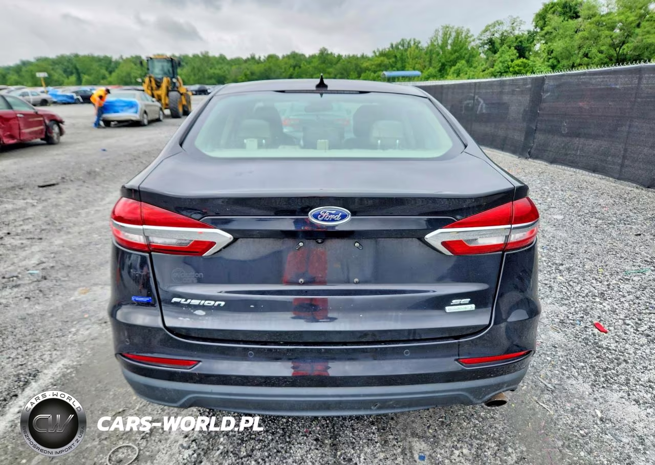 2019 Ford Fusion Se VIN:3FA6P0HDXKR215035 - 6