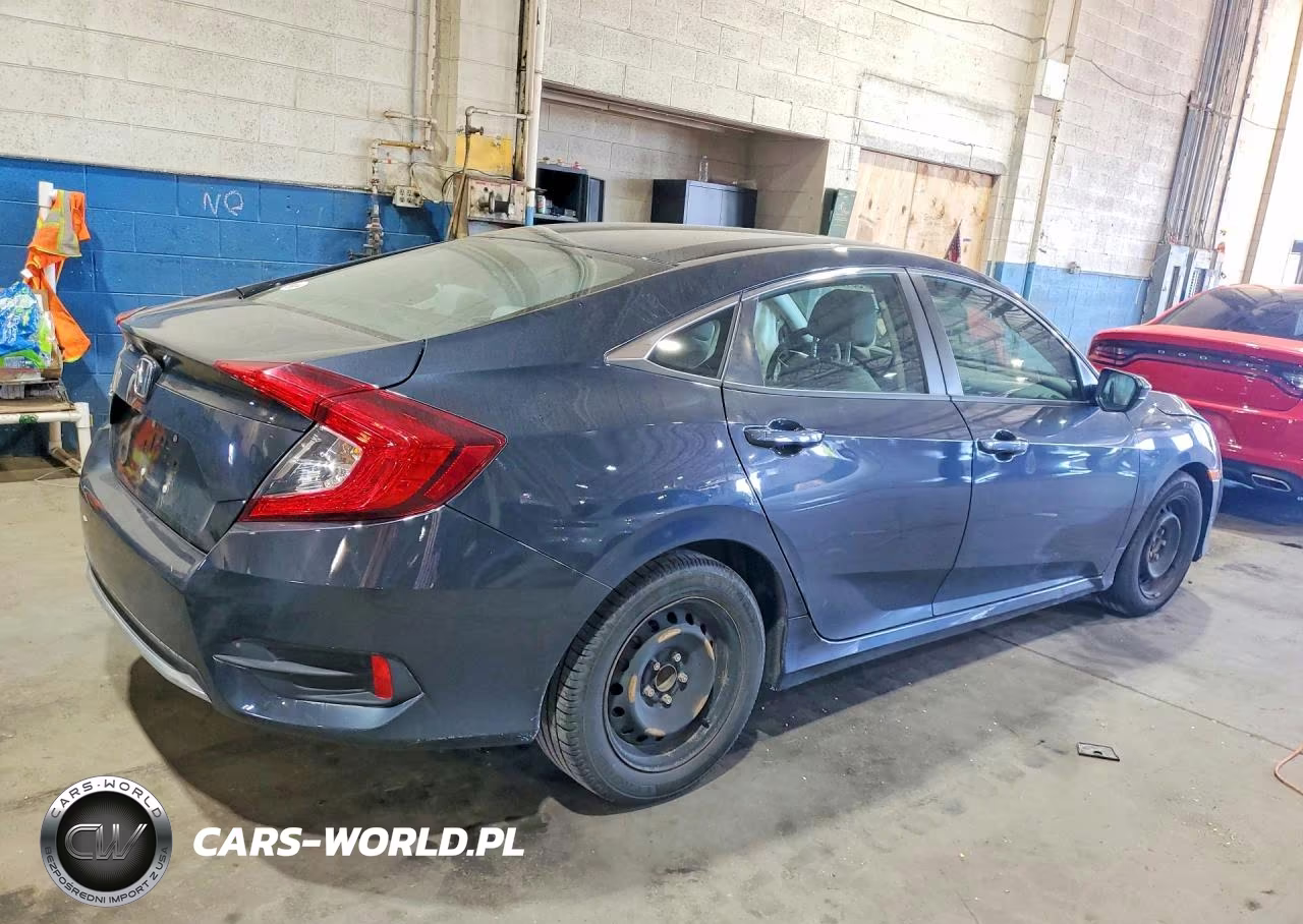2019 Honda Civic Lx VIN:2HGFC2F64KH592382 - 3