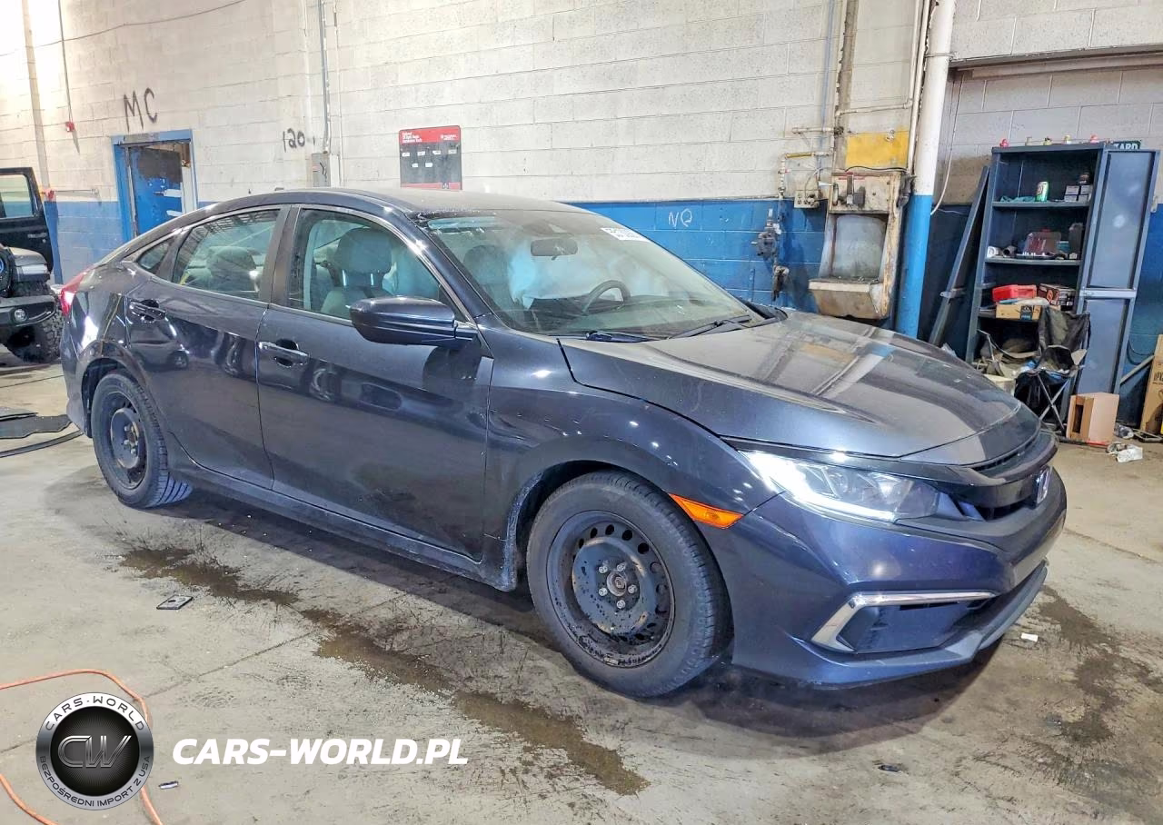2019 Honda Civic Lx VIN:2HGFC2F64KH592382 - 4