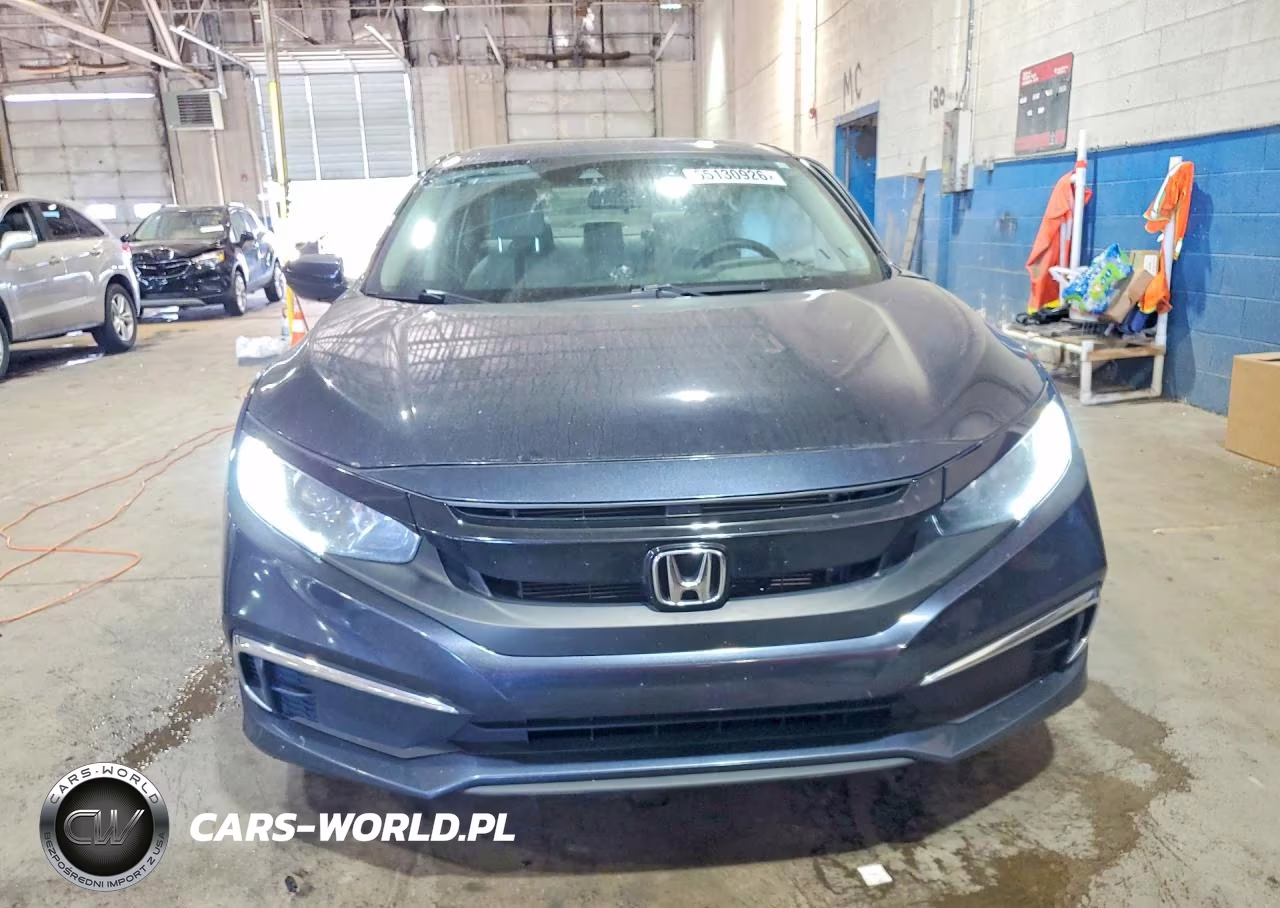 2019 Honda Civic Lx VIN:2HGFC2F64KH592382 - 5