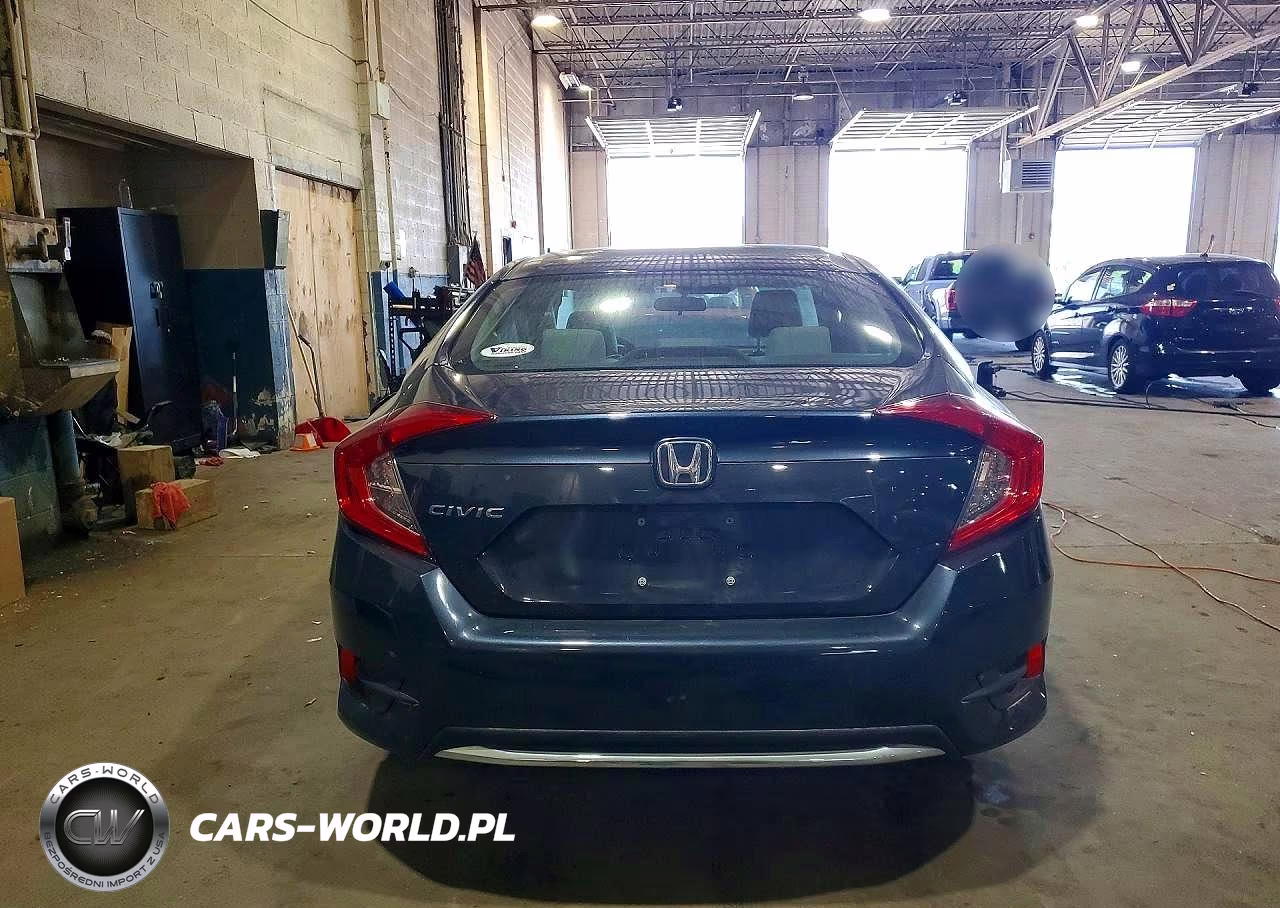 2019 Honda Civic Lx VIN:2HGFC2F64KH592382 - 6