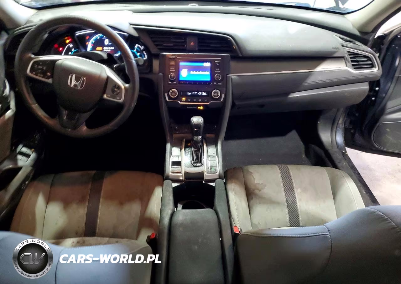 2019 Honda Civic Lx VIN:2HGFC2F64KH592382 - 8