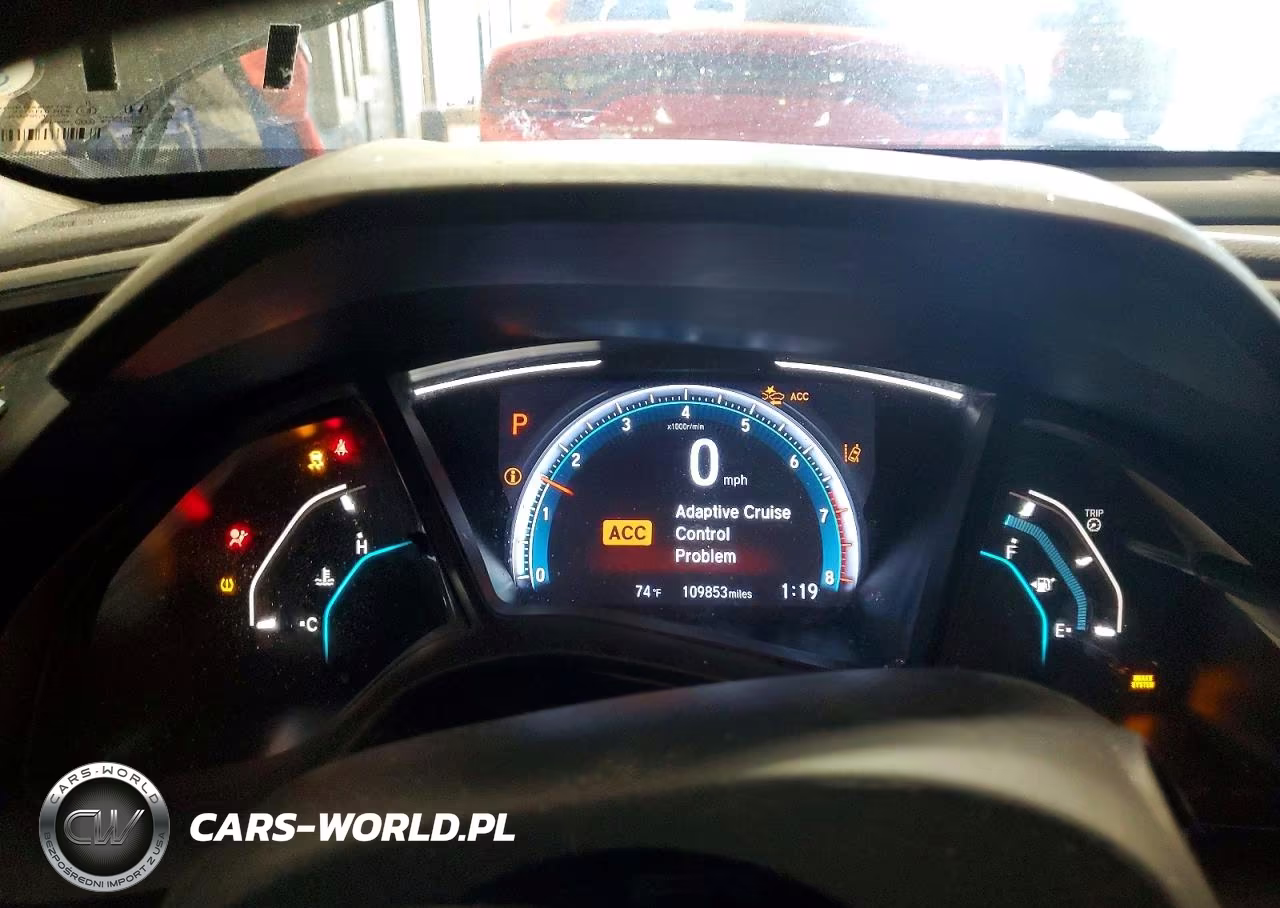 2019 Honda Civic Lx VIN:2HGFC2F64KH592382 - 9