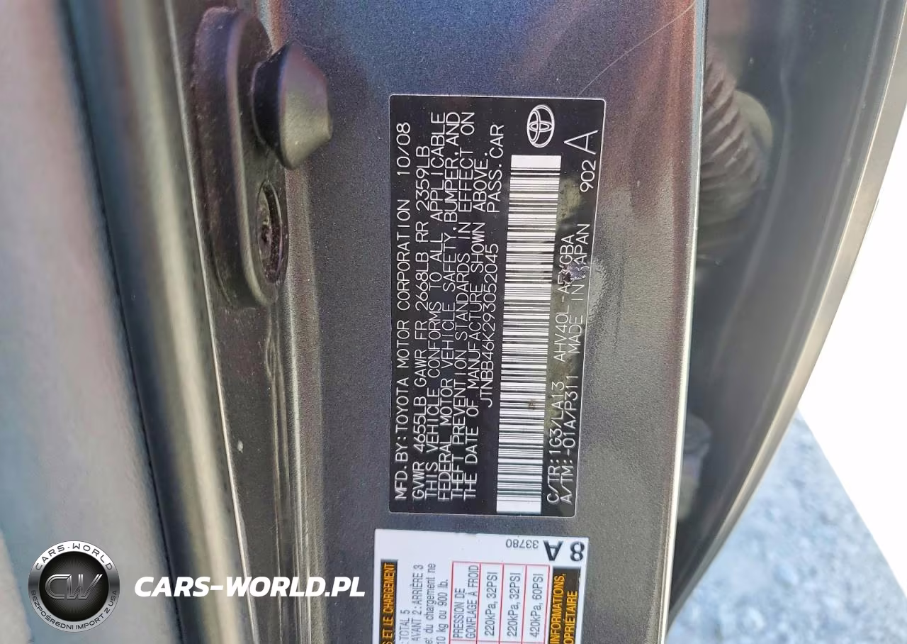 2009 Toyota Camry Hybrid VIN:JTNBB46K293052045 - 12