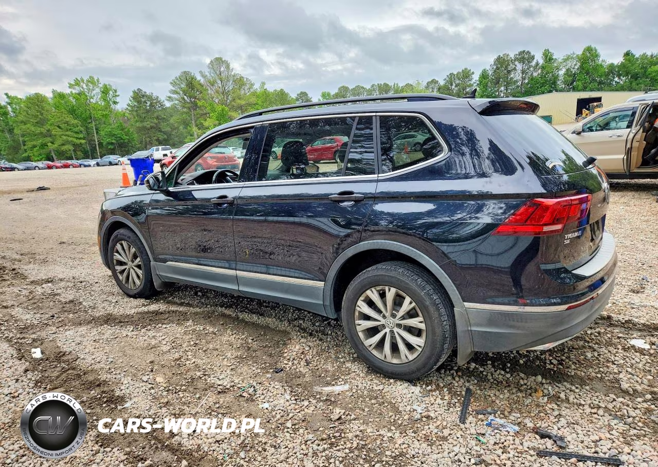 2018 Volkswagen Tiguan Se VIN:3VV3B7AX5JM019185 - 2