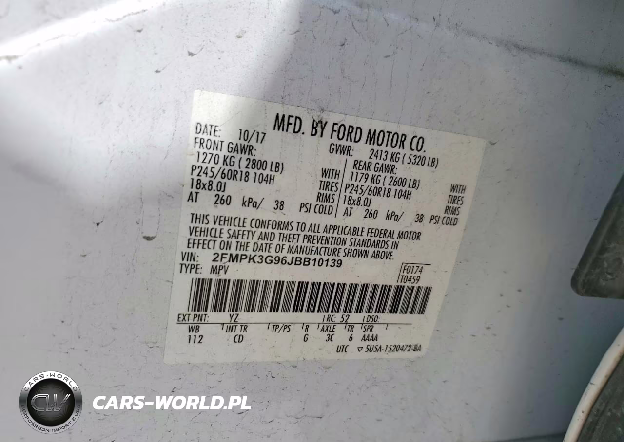 2018 Ford Edge Se VIN:2FMPK3G96JBB10139 - 13