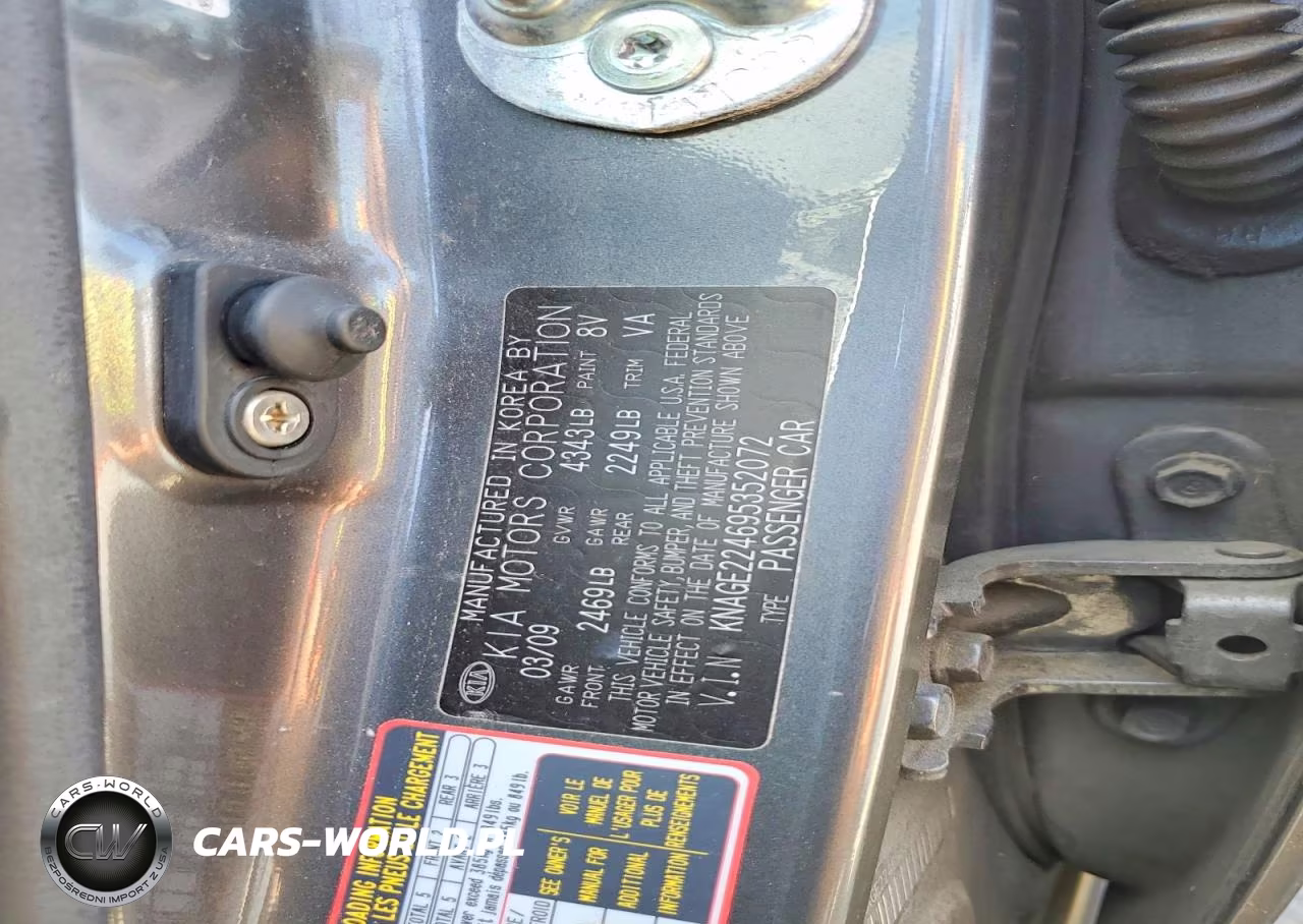 2009 Kia Optima Ex VIN:KNAGE224695352072 - 13