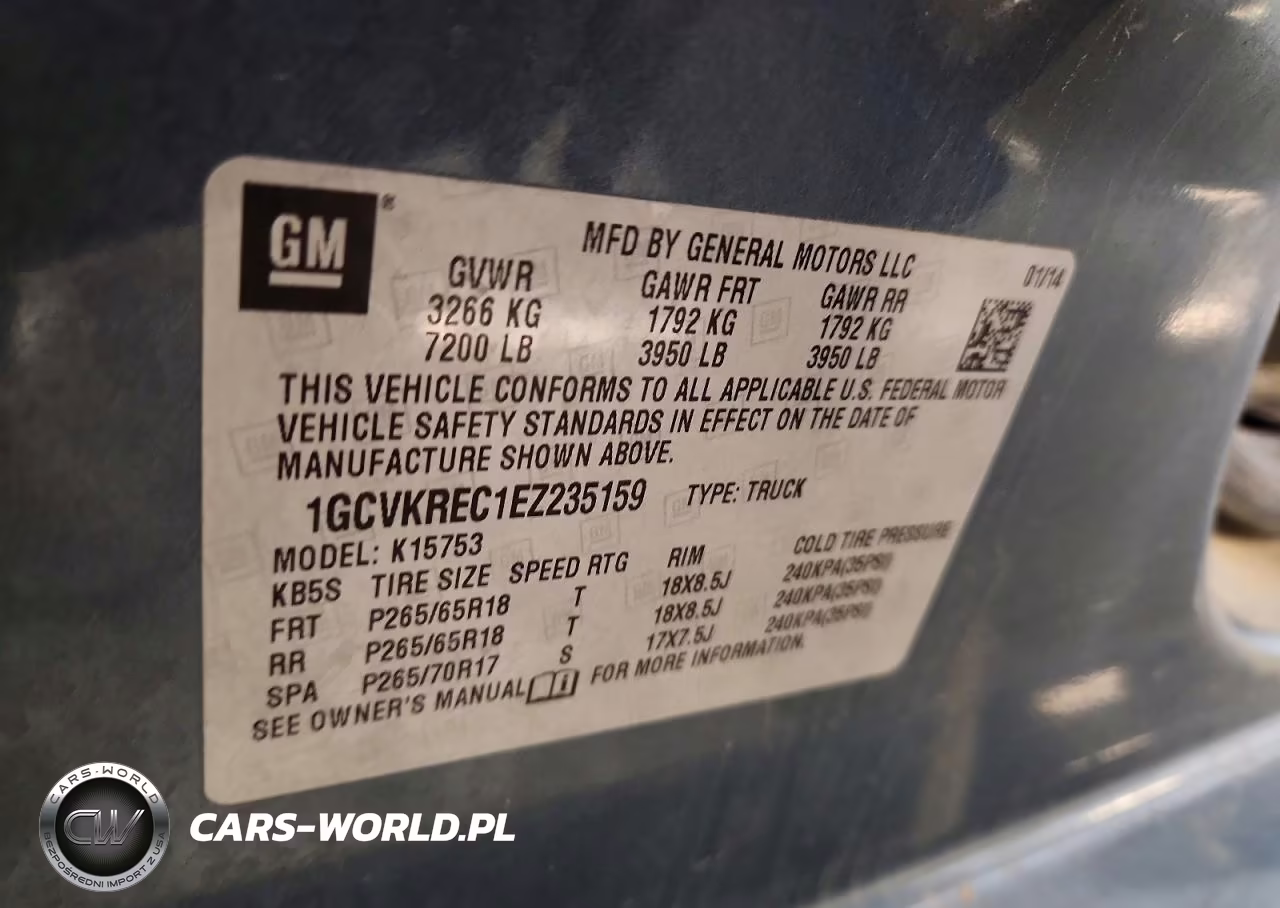 2014 Chevrolet Silverado K1500 Lt VIN:1GCVKREC1EZ235159 - 12