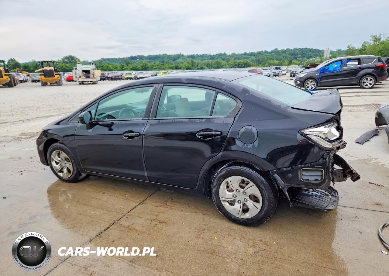 2014 Honda Civic Lx VIN:19XFB2F56EE037684 - 2