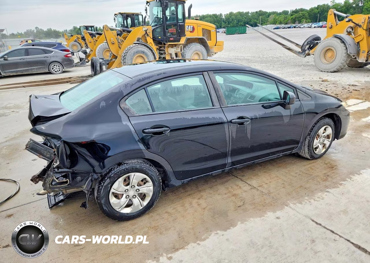 2014 Honda Civic Lx VIN:19XFB2F56EE037684 - 3
