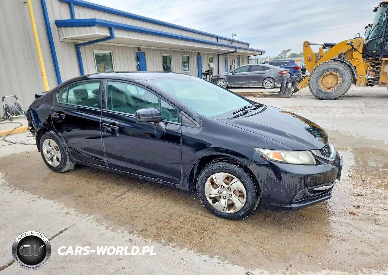 2014 Honda Civic Lx VIN:19XFB2F56EE037684 - 4
