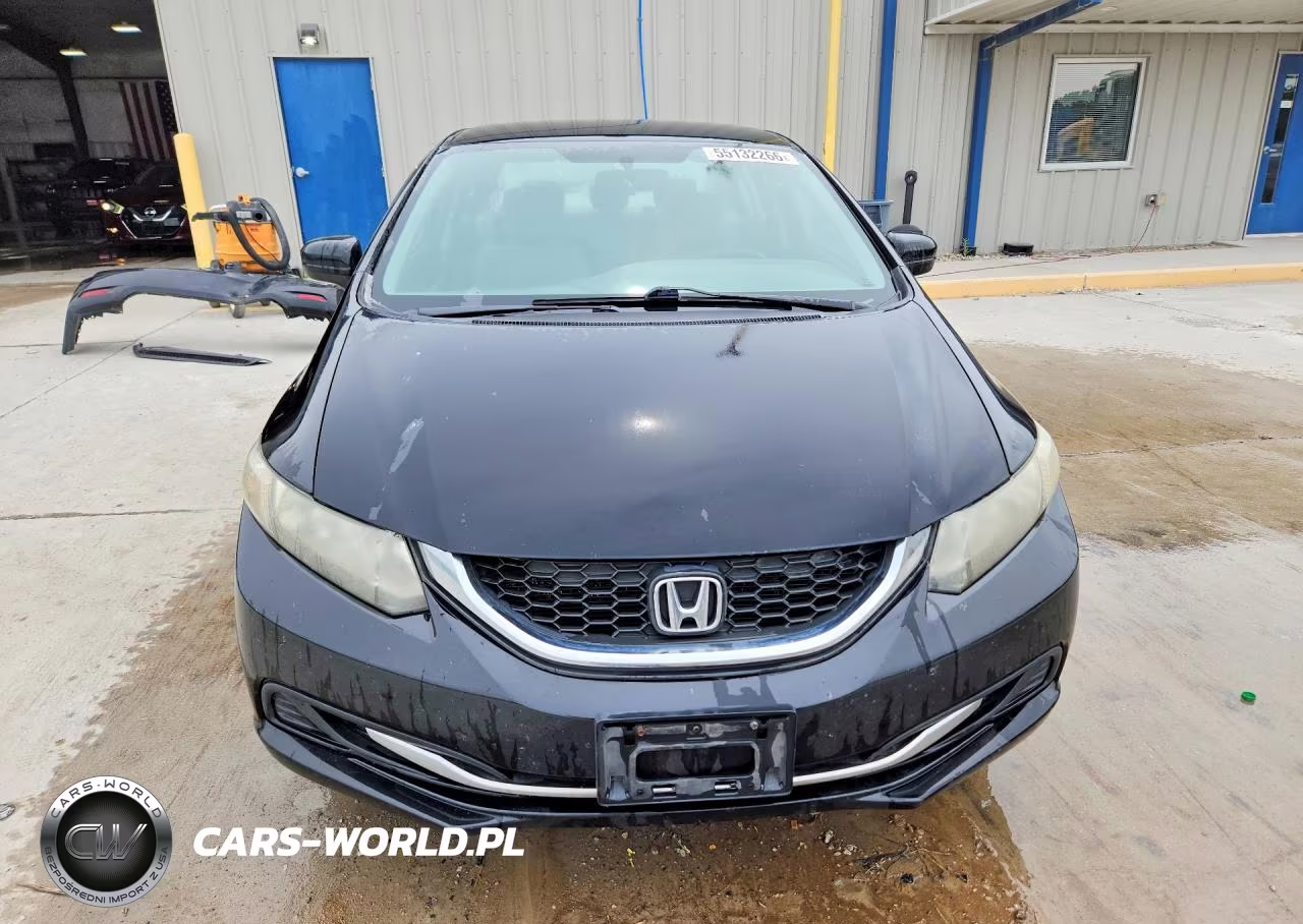 2014 Honda Civic Lx VIN:19XFB2F56EE037684 - 5