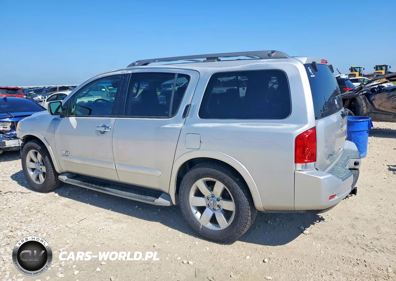 2009 Nissan Armada Se Ffv VIN:5N1BA08D89N606557 - 2