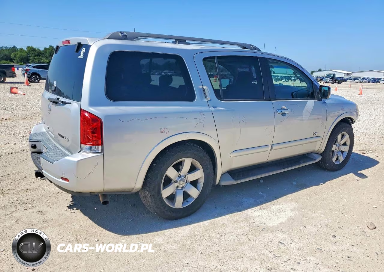 2009 Nissan Armada Se Ffv VIN:5N1BA08D89N606557 - 3