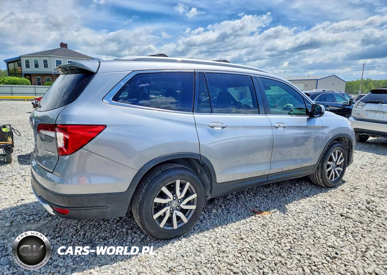 2020 Honda Pilot Exl VIN:5FNYF6H5XLB042539 - 3