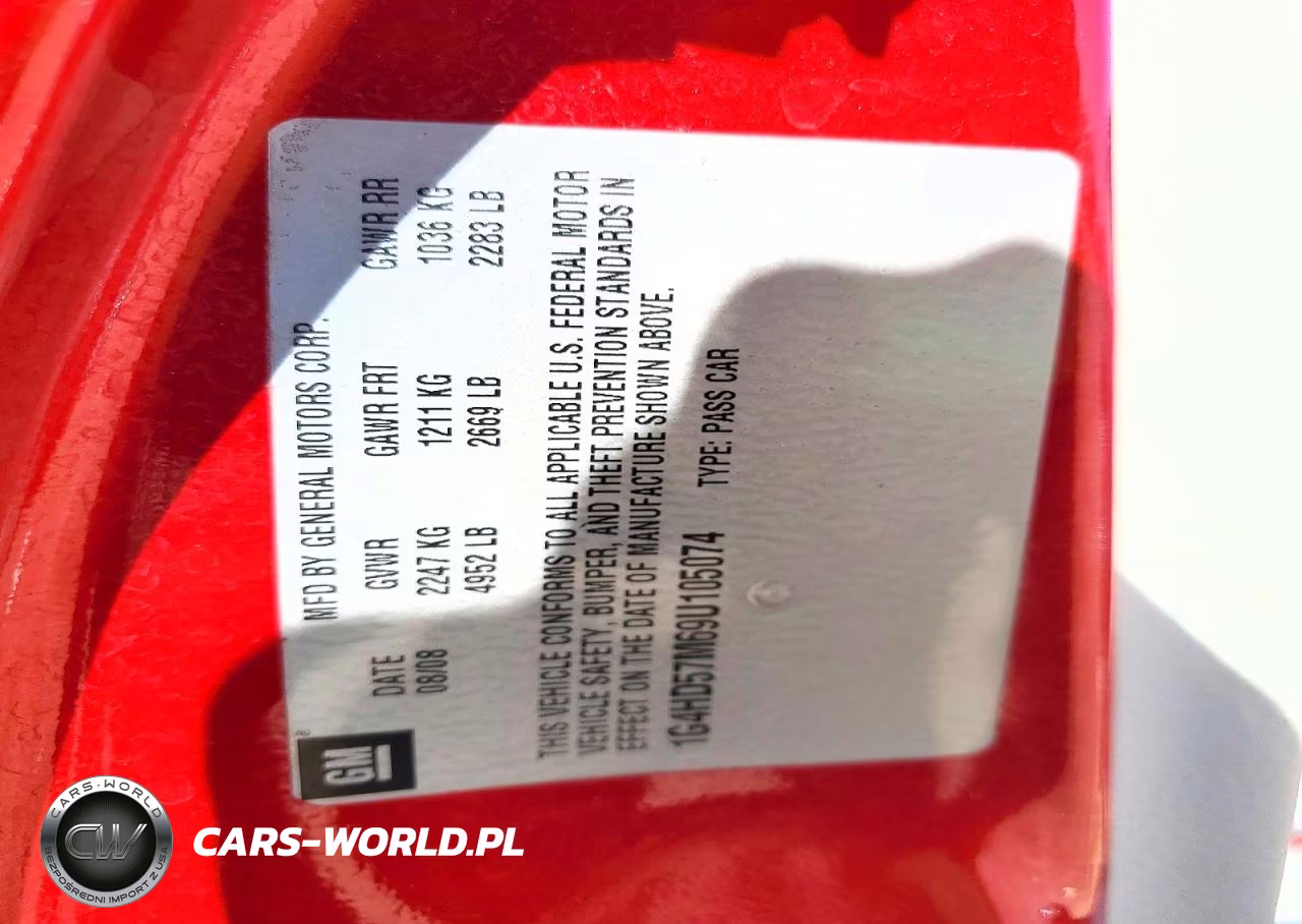 2009 Buick Lucerne Cxl VIN:1G4HD57M69U105074 - 13