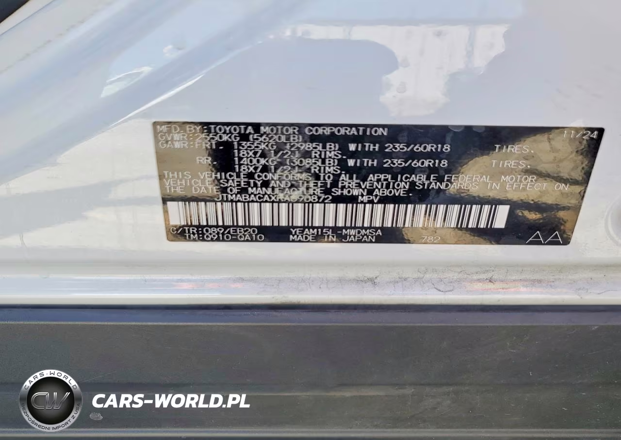 2024 Toyota Bz4X Xle VIN:JTMABACAXRA090872 - 13