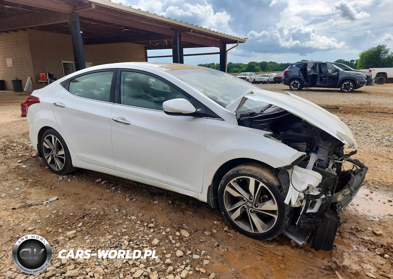 2015 Hyundai Elantra Limited VIN:5NPDH4AE2FH560173 - 4