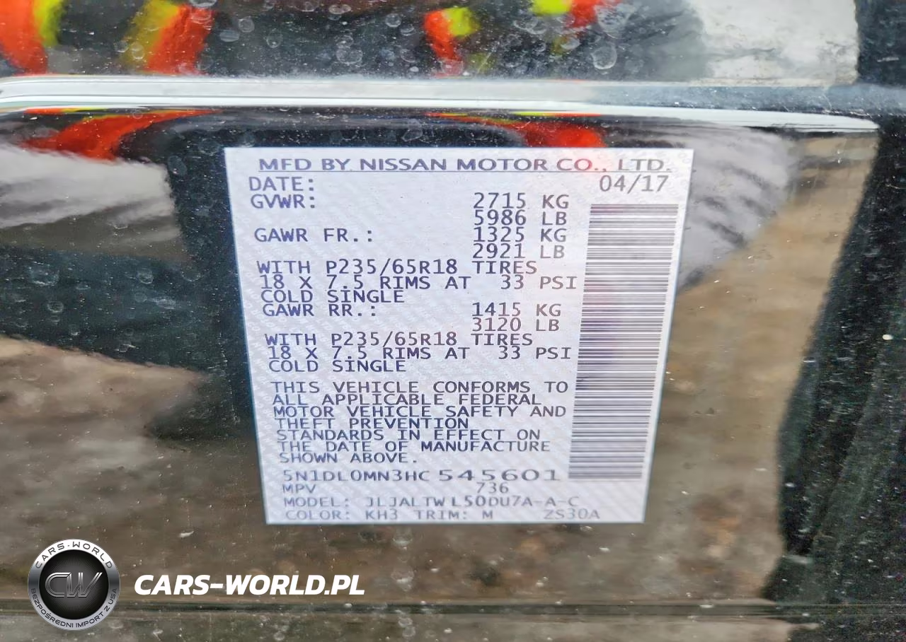 2017 Infiniti Qx60 Base VIN:5N1DL0MN3HC545601 - 13