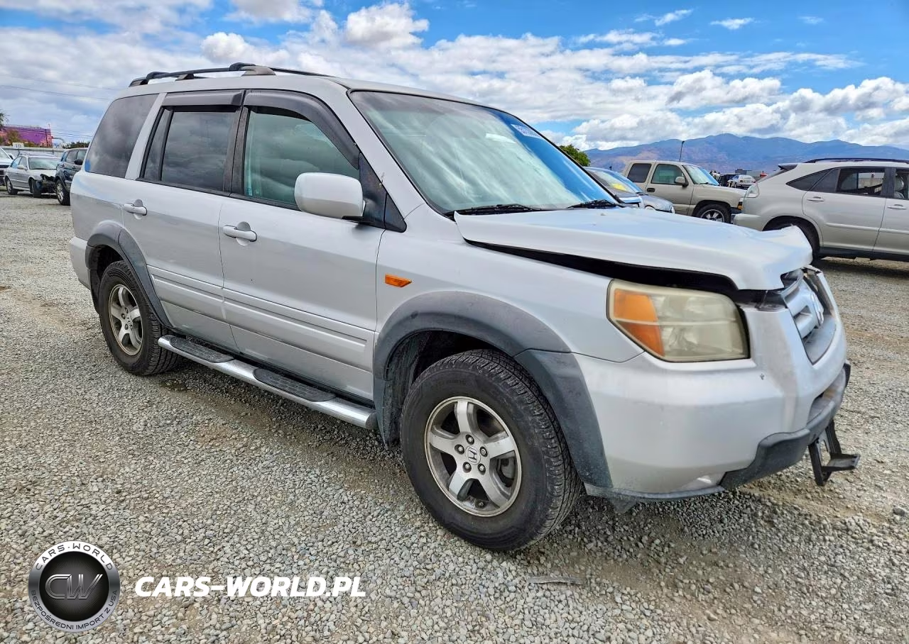 2007 Honda Pilot Ex VIN:5FNYF28407B012326 - 4