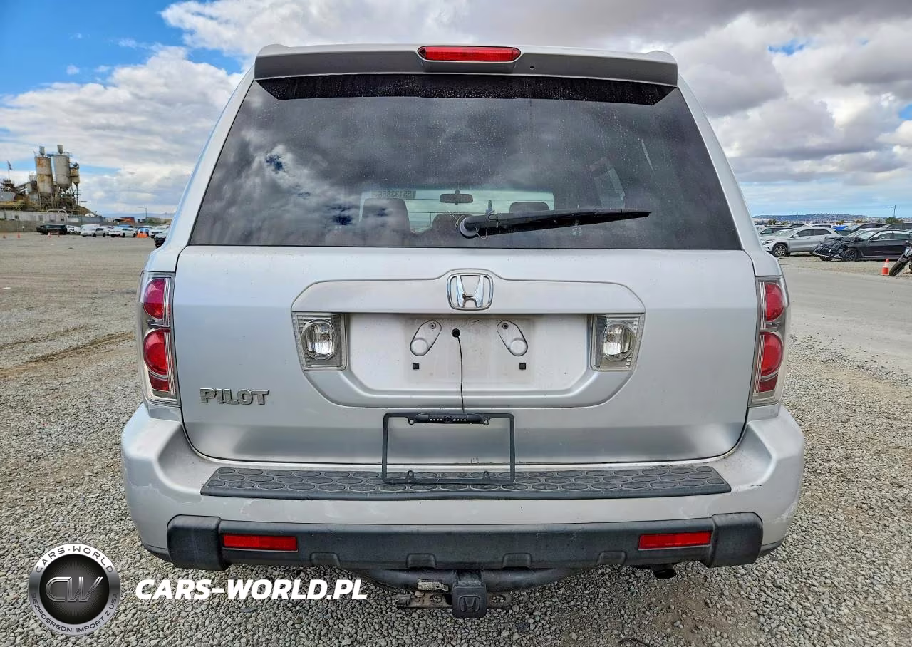 2007 Honda Pilot Ex VIN:5FNYF28407B012326 - 6