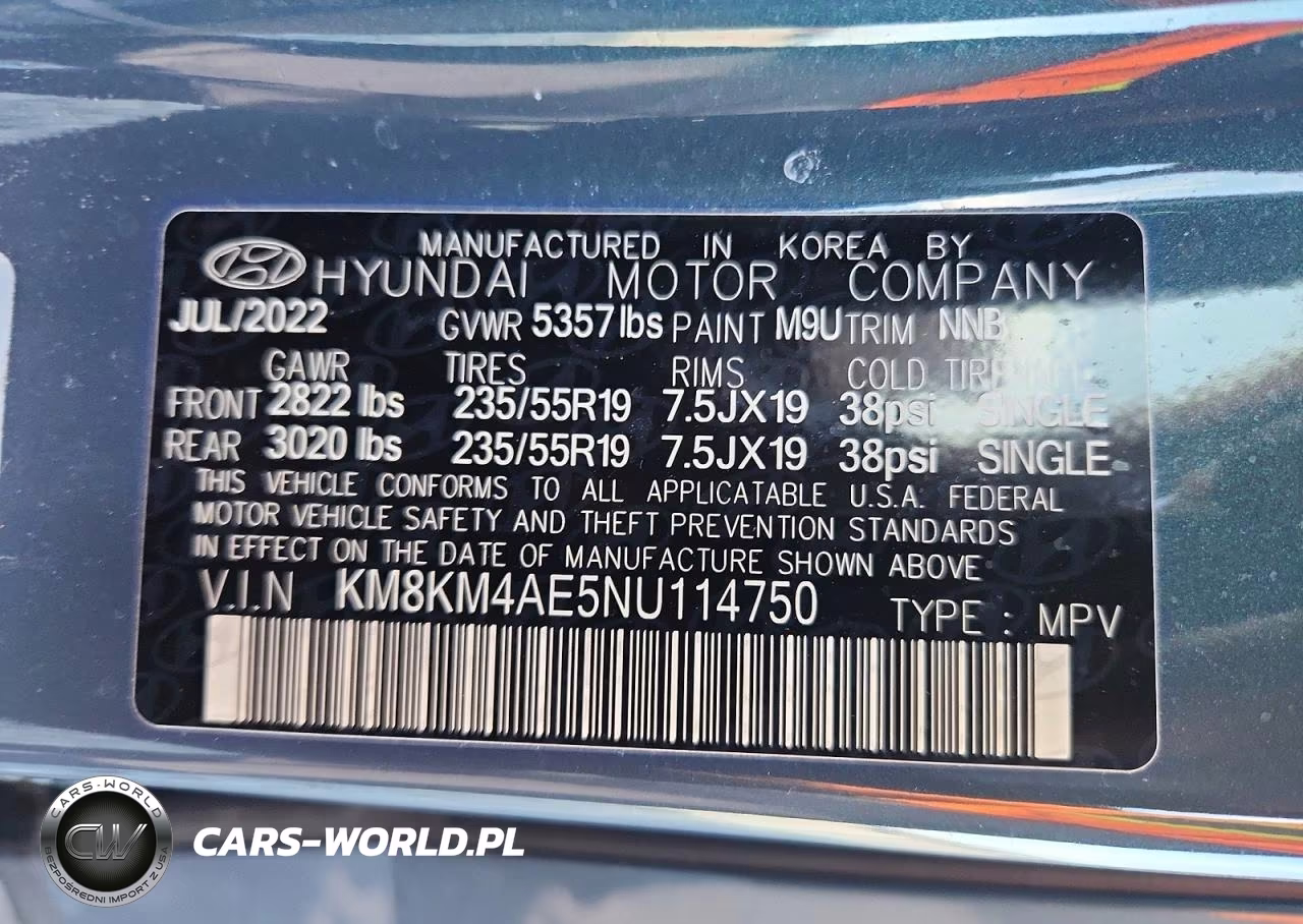 2022 Hyundai Ioniq 5 Se VIN:KM8KM4AE5NU114750 - 13