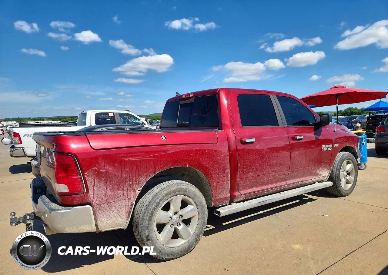 2014 Ram 1500 Slt VIN:1C6RR6LT4ES435547 - 3