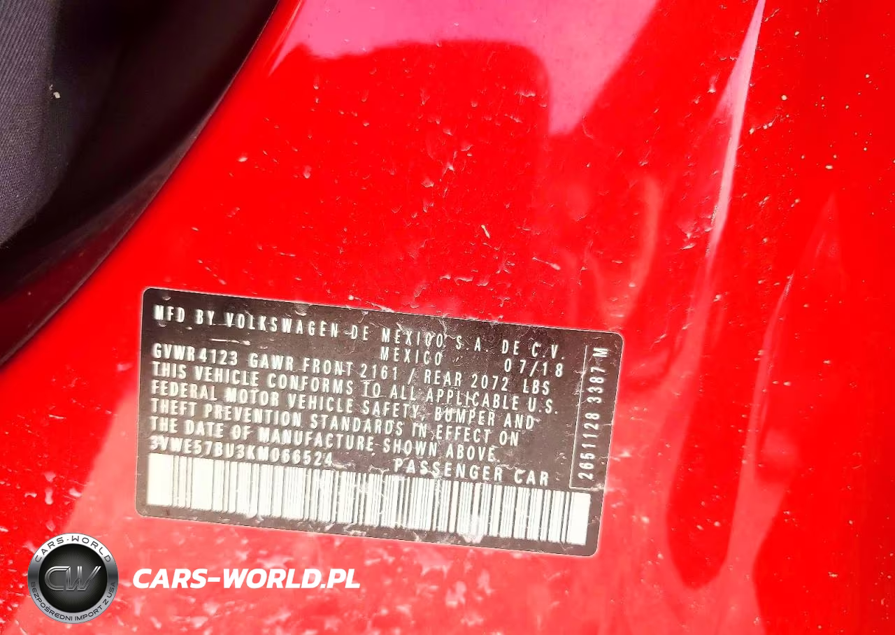 2019 Volkswagen Jetta Sel VIN:3VWE57BU3KM066524 - 12