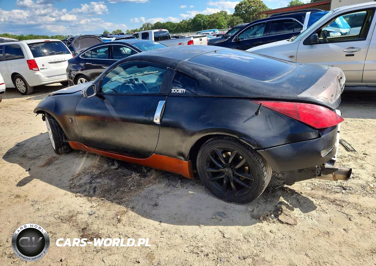 2003 Nissan 350Z Coupe VIN:JN1AZ34D23T101345 - 2