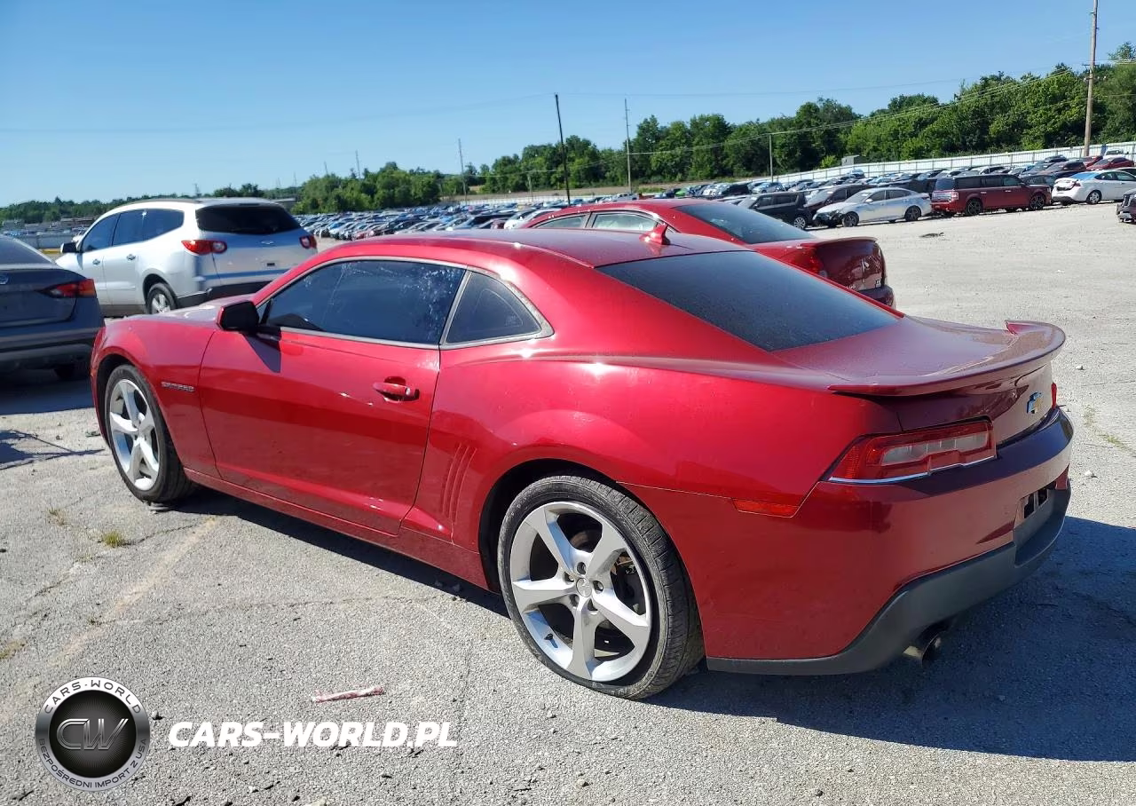 2015 Chevrolet Camaro Lt VIN:2G1FD1E34F9213970 - 2