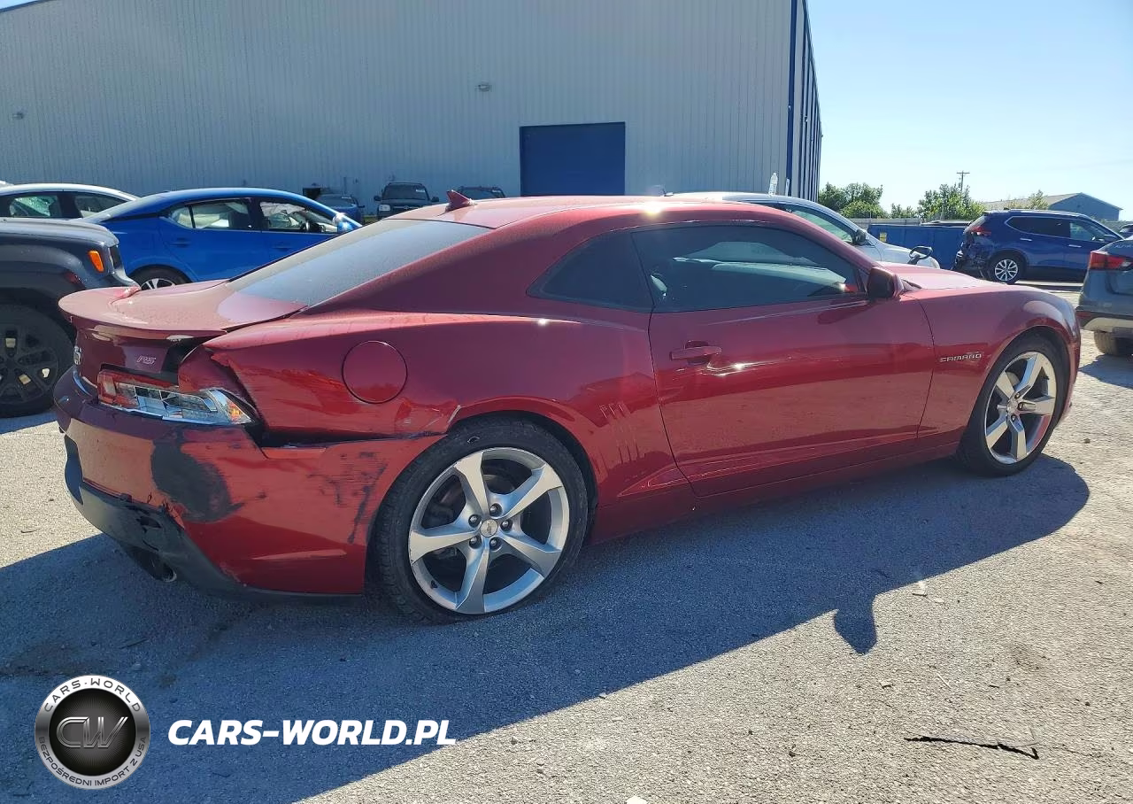 2015 Chevrolet Camaro Lt VIN:2G1FD1E34F9213970 - 3