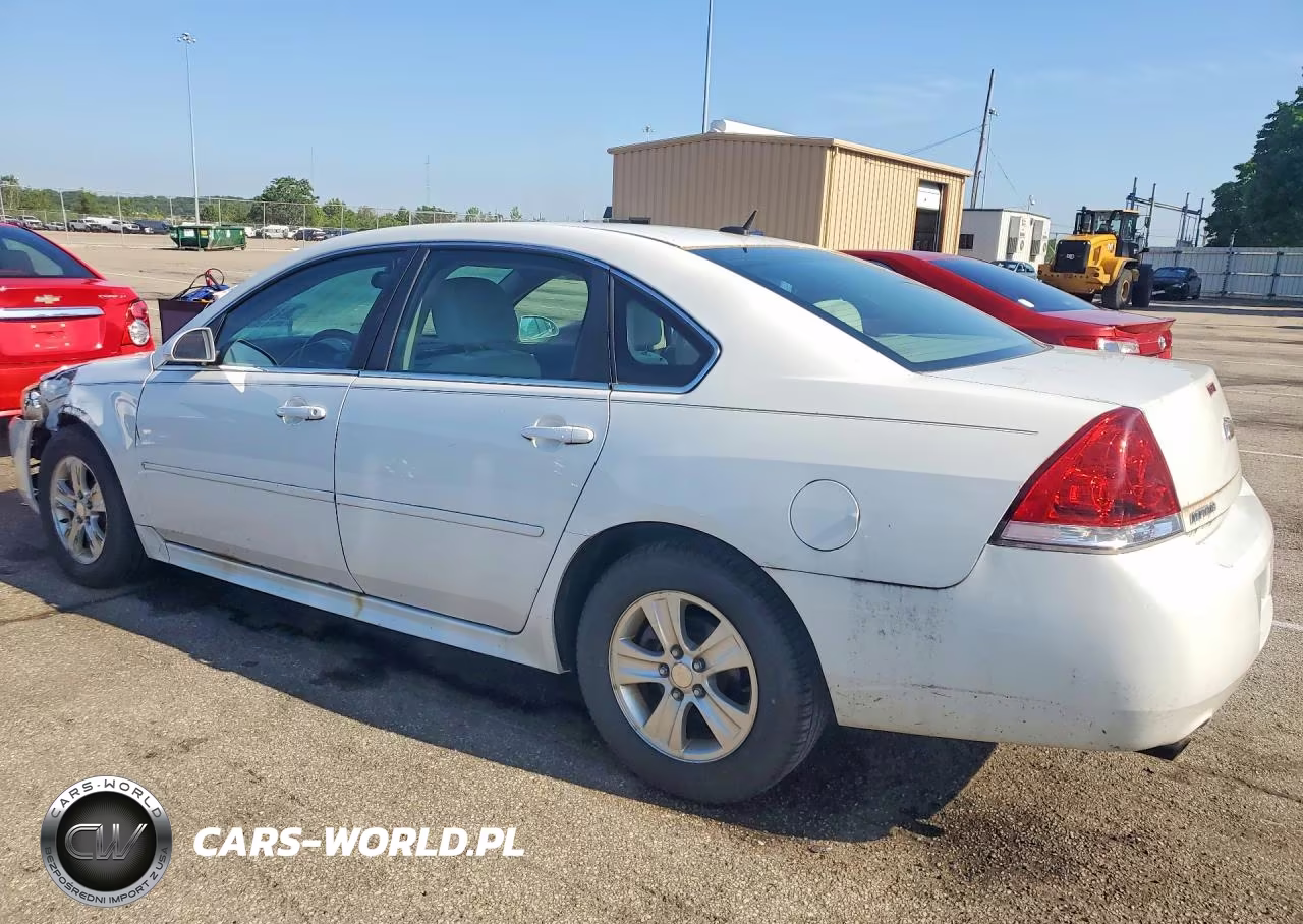 2012 Chevrolet Impala Ls VIN:2G1WA5E39C1133249 - 2