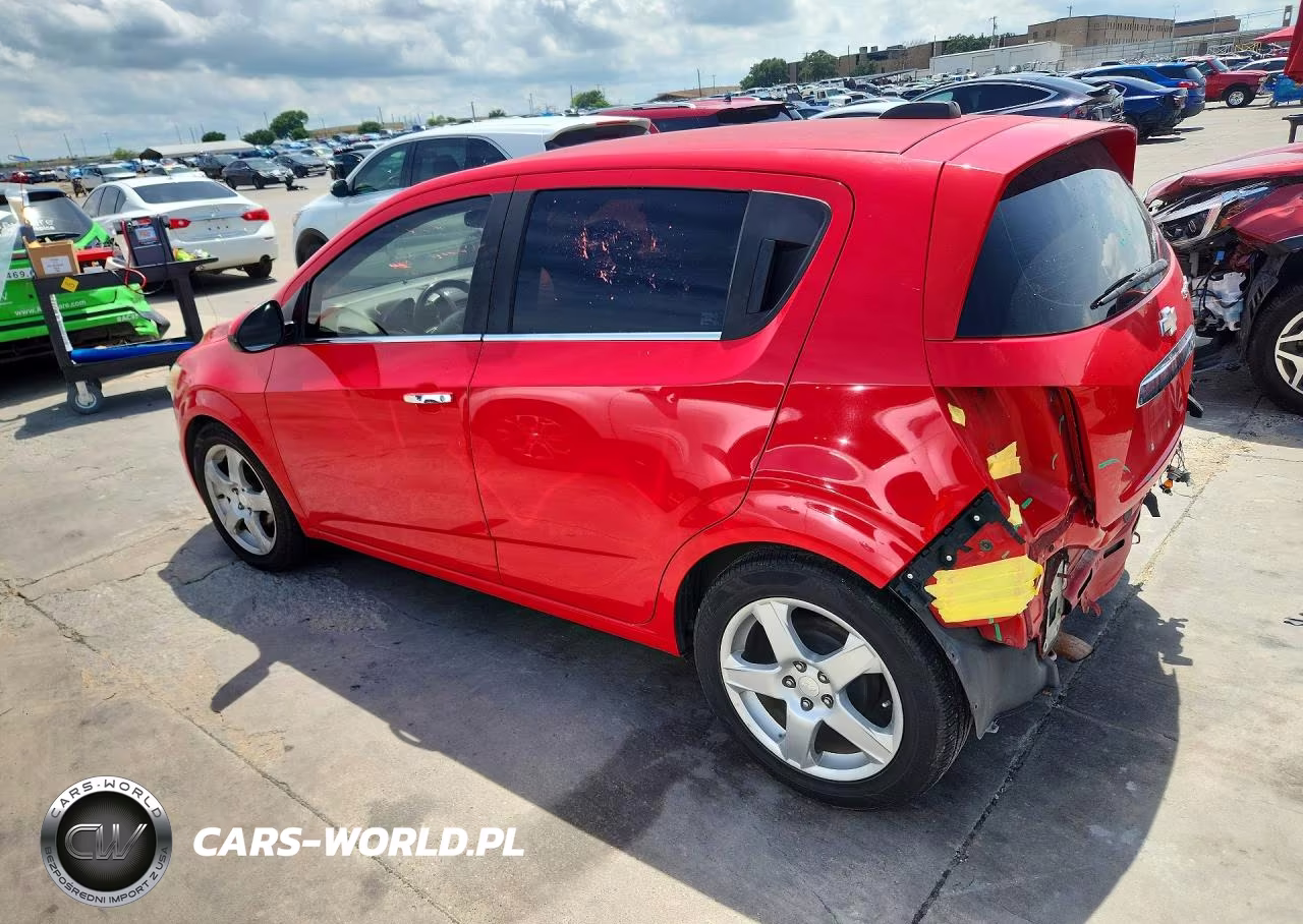 2015 Chevrolet Sonic Ltz VIN:1G1JE6SB6F4146467 - 2