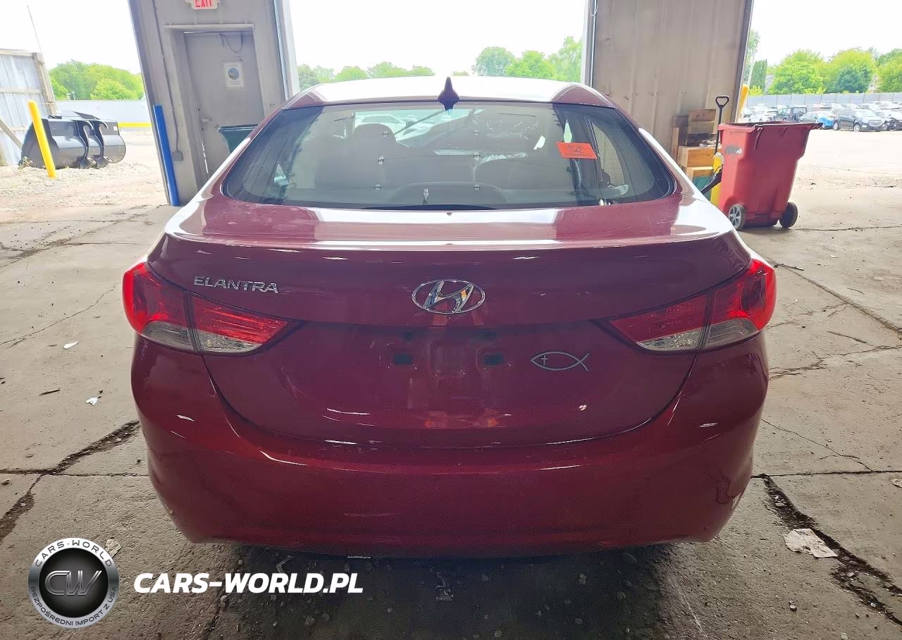 2013 Hyundai Elantra Gls VIN:KMHDH4AE5DU001649 - 6