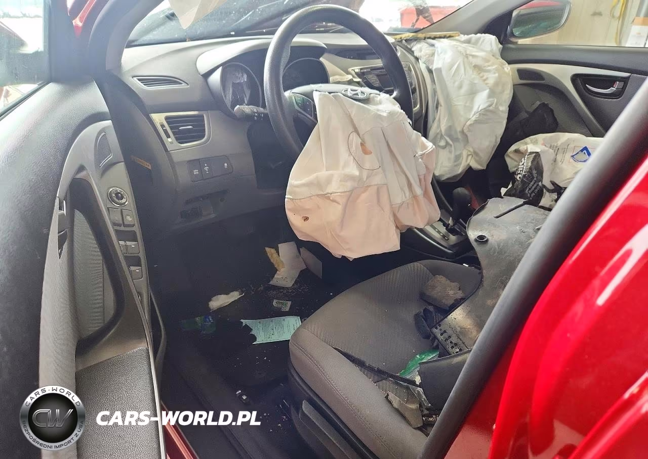 2013 Hyundai Elantra Gls VIN:KMHDH4AE5DU001649 - 8