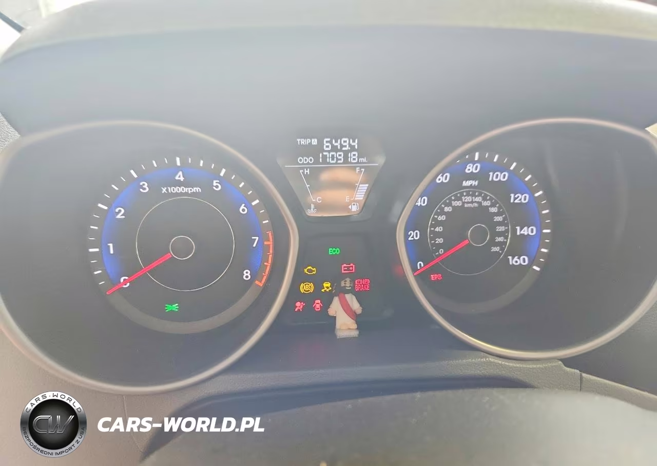 2013 Hyundai Elantra Gls VIN:KMHDH4AE5DU001649 - 9