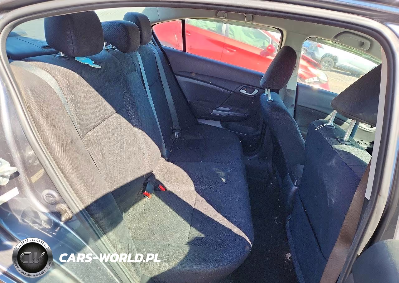 2013 Honda Civic Lx VIN:19XFB2F5XDE048508 - 10