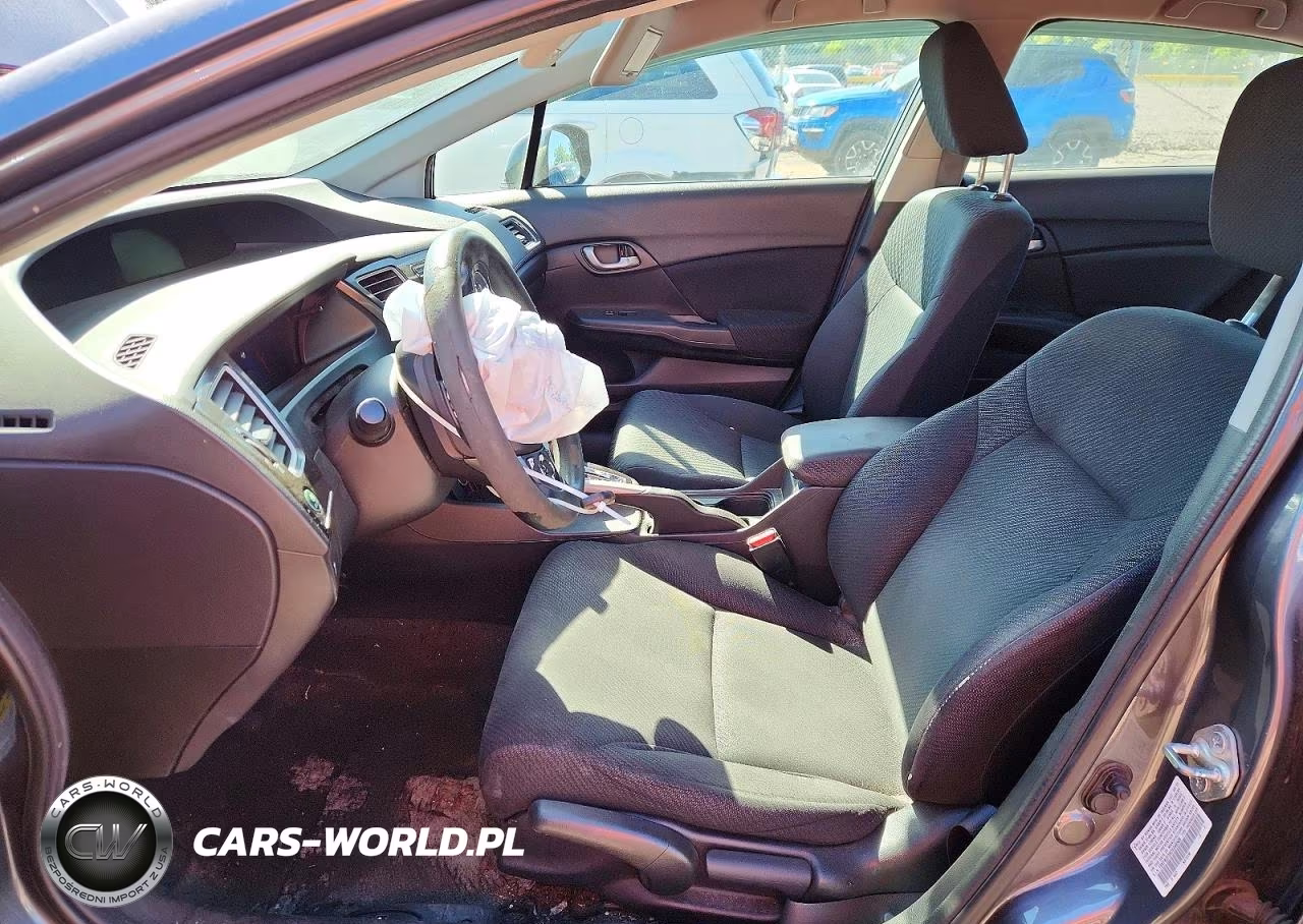 2013 Honda Civic Lx VIN:19XFB2F5XDE048508 - 7
