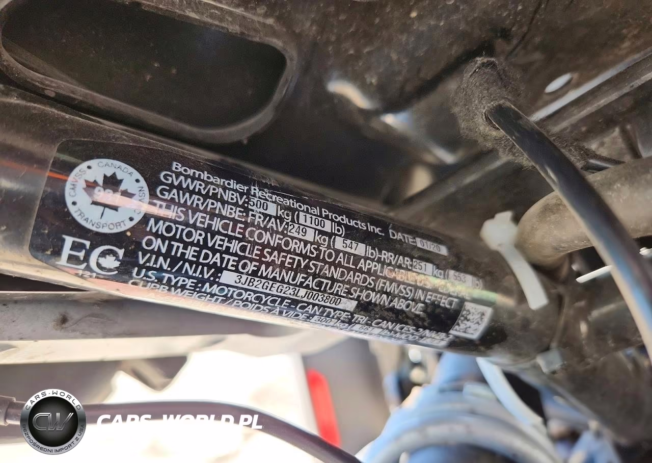 2020 Can-Am Ryker Rally Edition VIN:3JB2GEG23LJ003800 - 10
